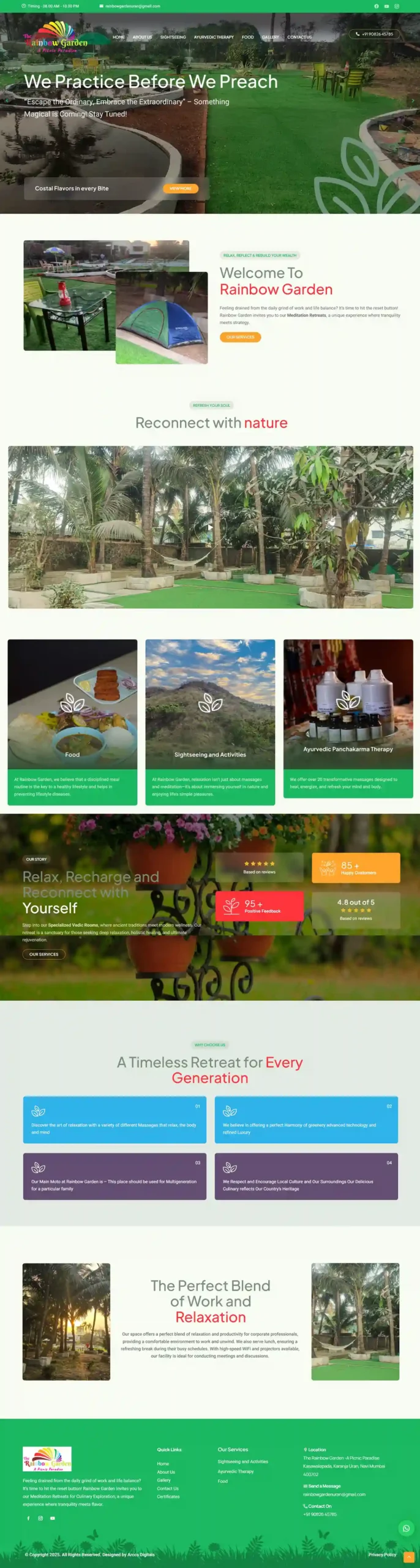 Rainbow Gardenuran Website